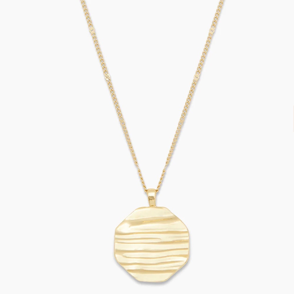 Gorjana Sunset Coin Necklace. NWOT